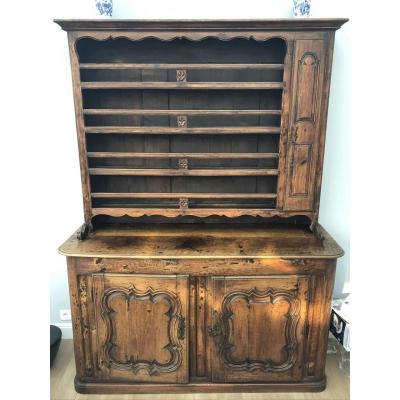 Chest Of Drawers Two 18th Century Oak