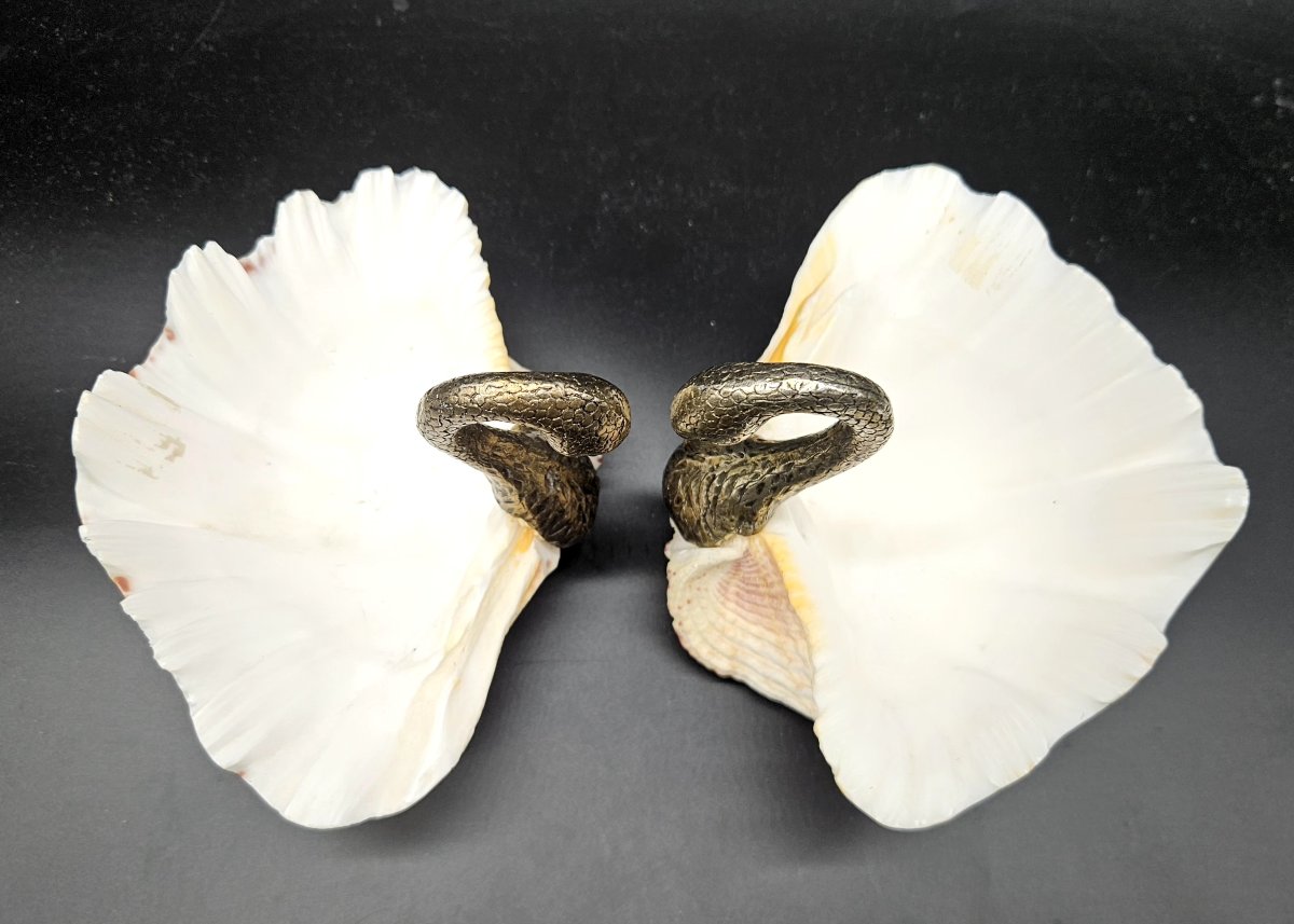 Maison Jansen, Attributed: Pair Of Swans, 1970s-photo-2