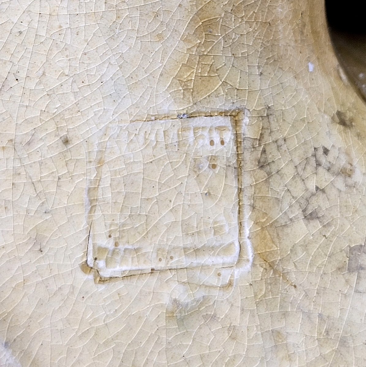 Etienne Noel: Pair Of Modernist 3-branch Varnished Earthenware Candlesticks-photo-1