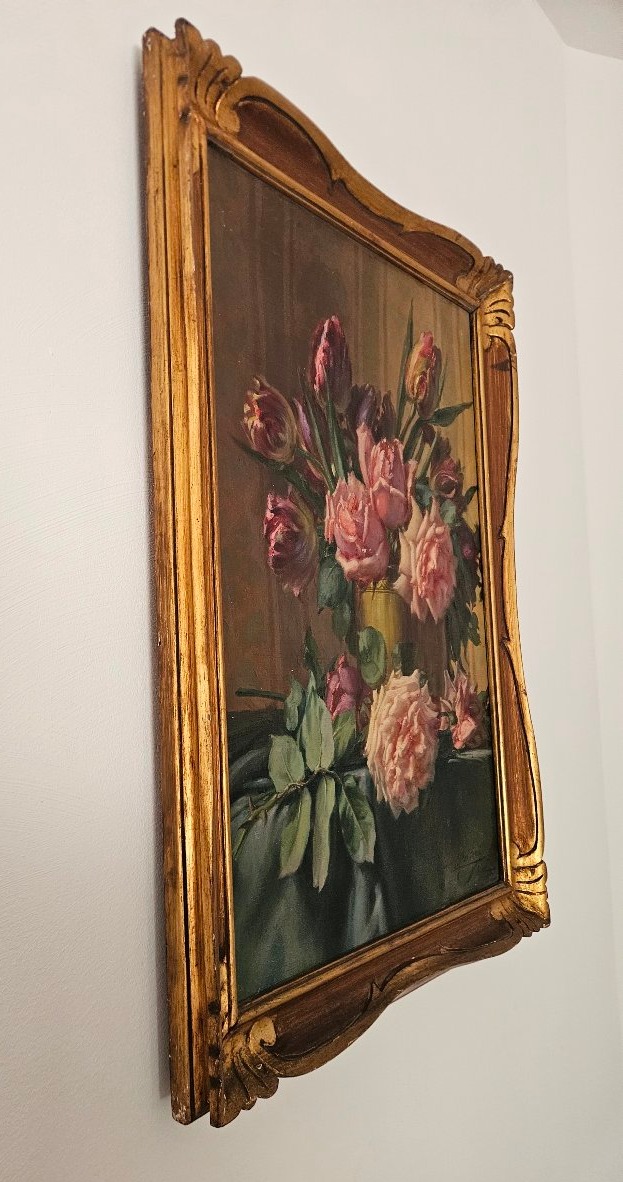 Umberto Tolleri: Hst Bouquet Of Roses-photo-4
