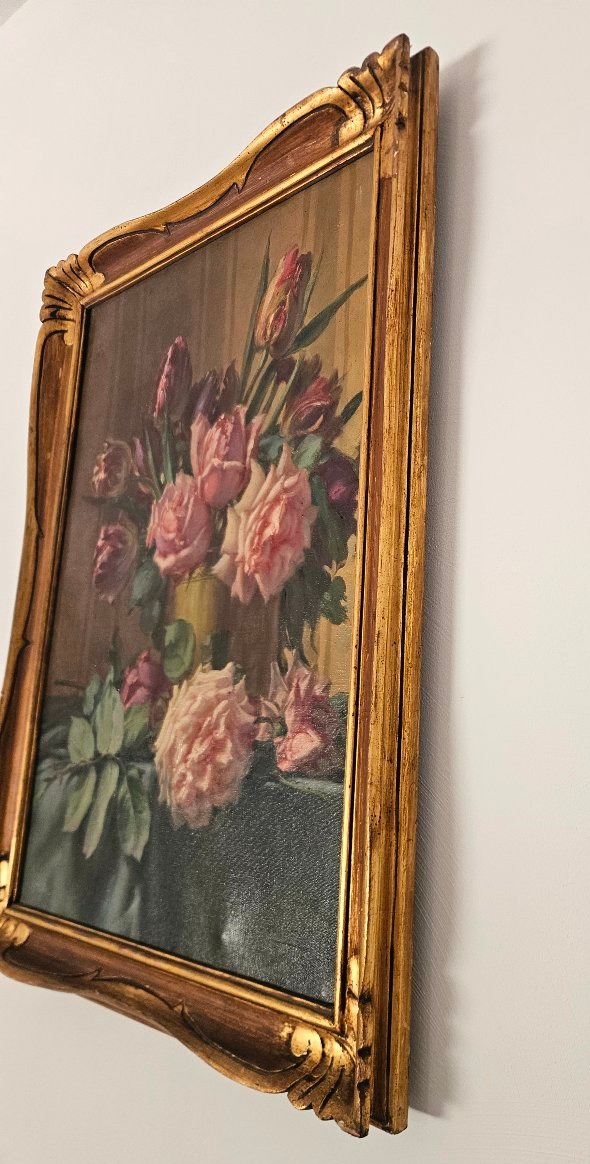Umberto Tolleri: Hst Bouquet Of Roses-photo-1