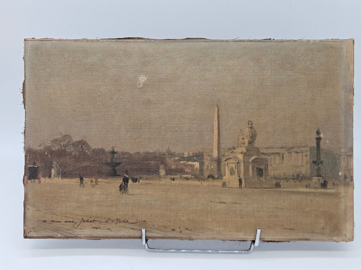 Edmond Yarz, La place de la Concorde, HST 