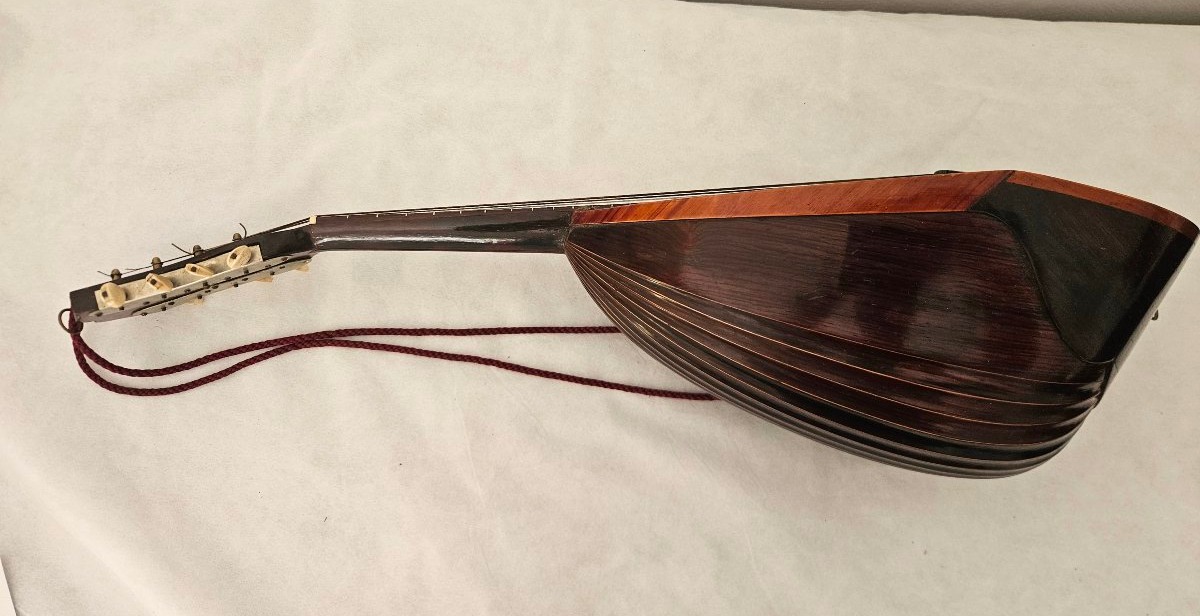 Carlo Foveri Liglio Mandolin With Hollow Sides, Late 19th Century -photo-2