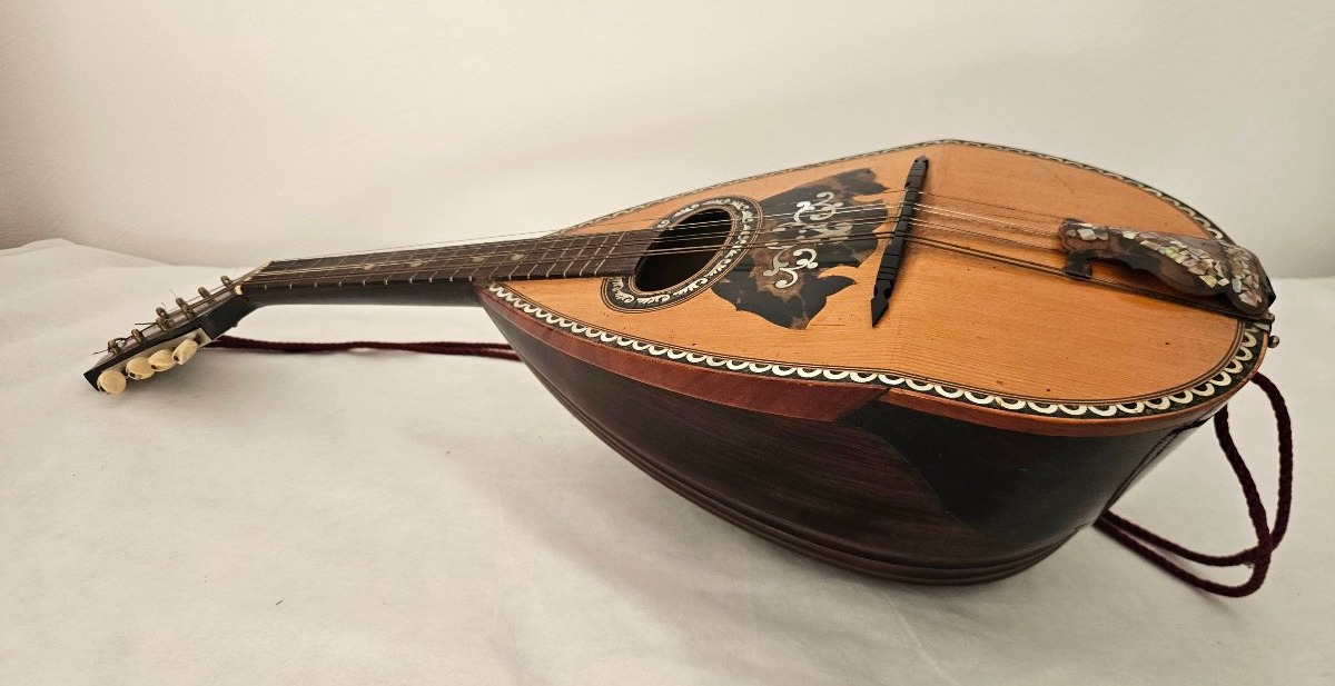 Carlo Foveri Liglio Mandolin With Hollow Sides, Late 19th Century -photo-5