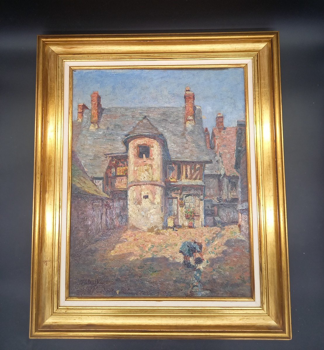 Georges Streib: Hst Old Court In Pont Audemer Eure