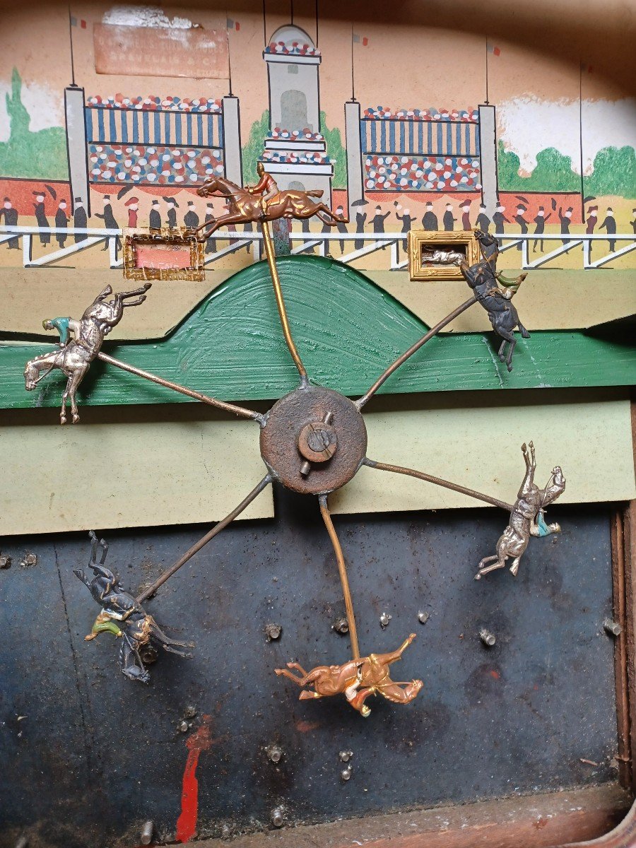 Le Cheval Au But : Jeu De Comptoir 1900 / Machine à Sous -photo-3
