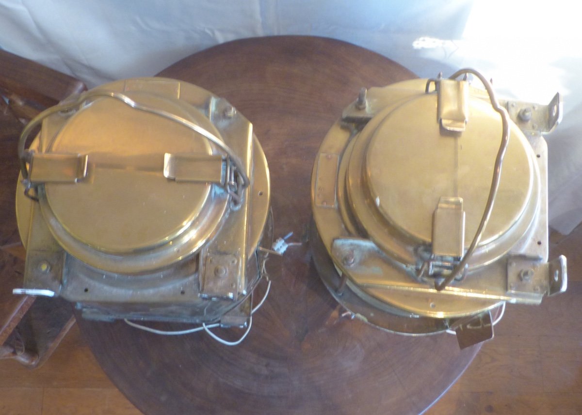 Lampes De Bateau ( Paire )-photo-3