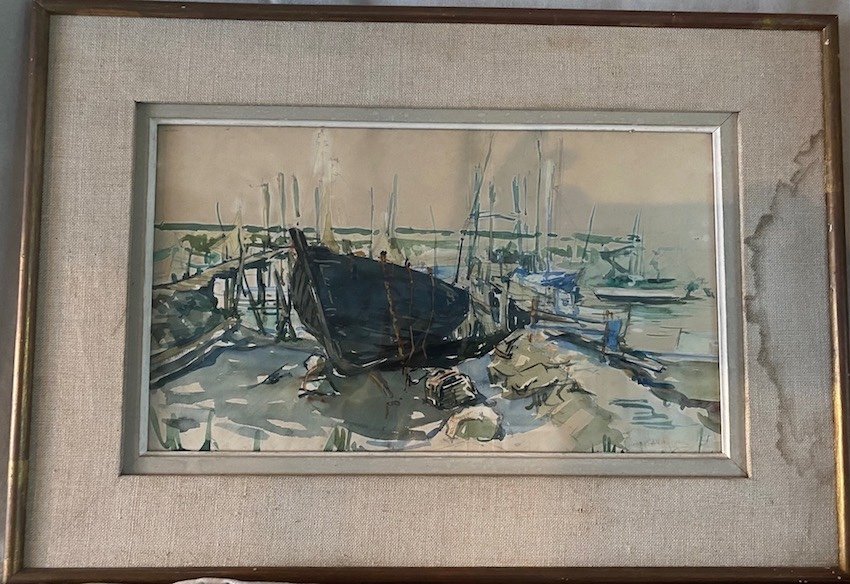 Aquarelle Jean Savignier -photo-2