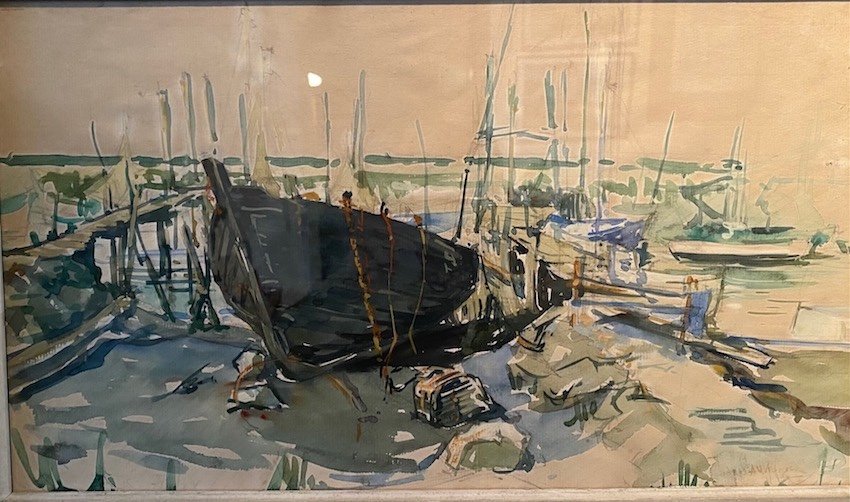 Aquarelle Jean Savignier 