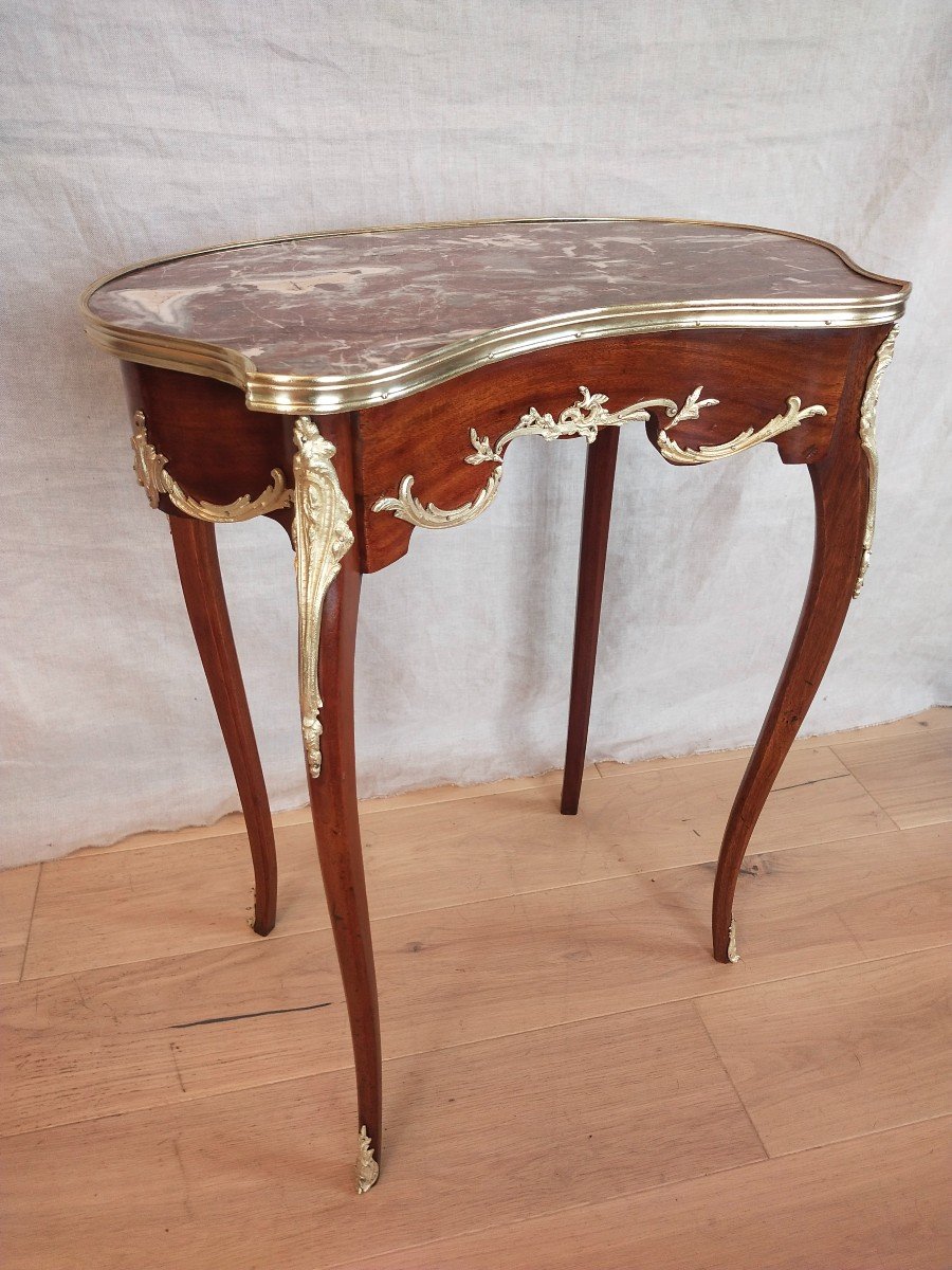 Salon Or Side Table, 19th Century Louis XV Style 