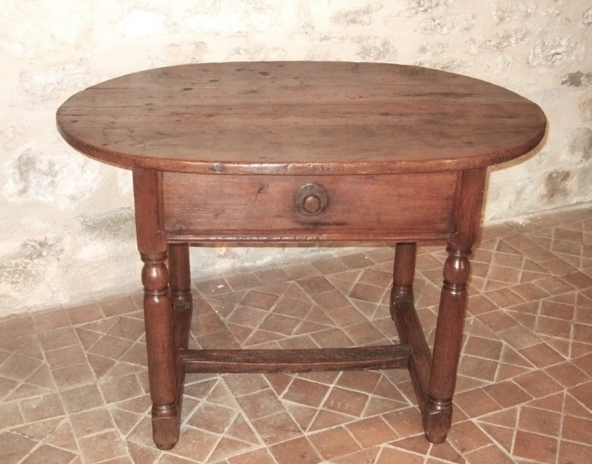 17th Century Quercy Rustic Table-photo-2