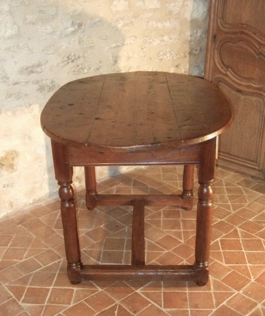 17th Century Quercy Rustic Table-photo-2