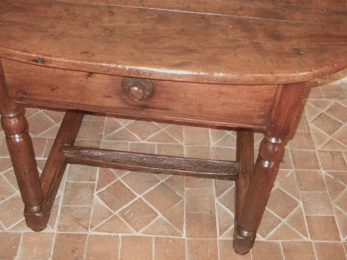 17th Century Quercy Rustic Table-photo-3