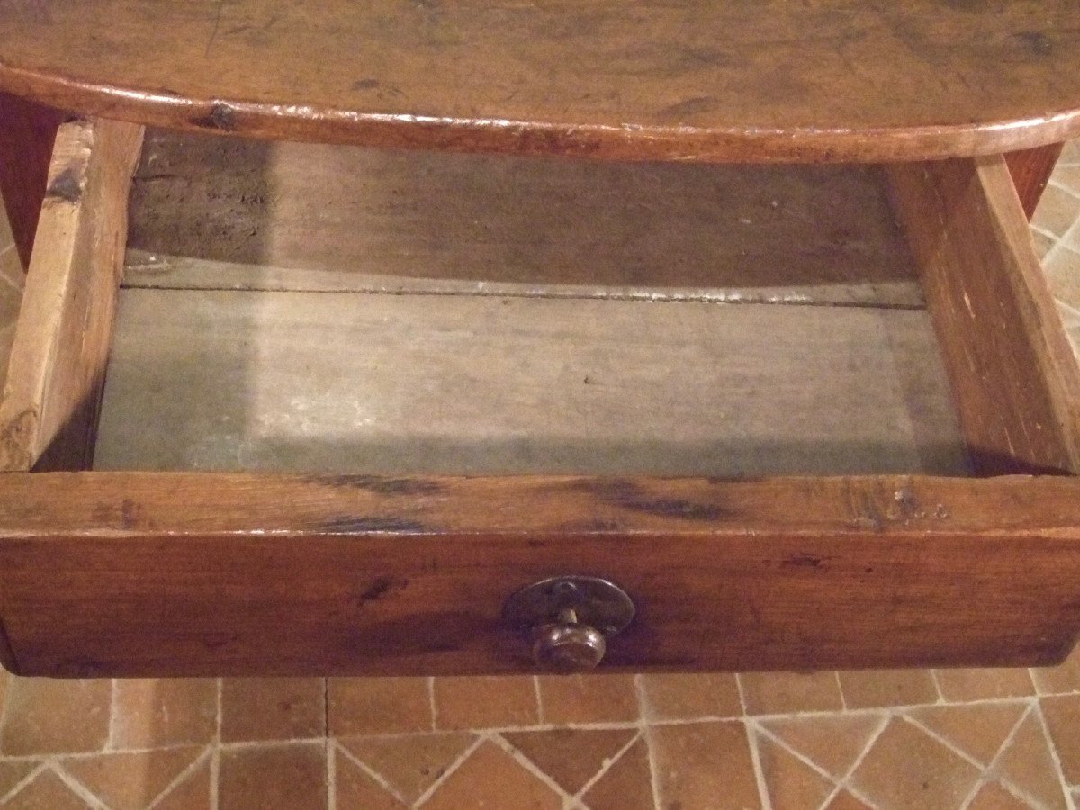 17th Century Quercy Rustic Table-photo-5