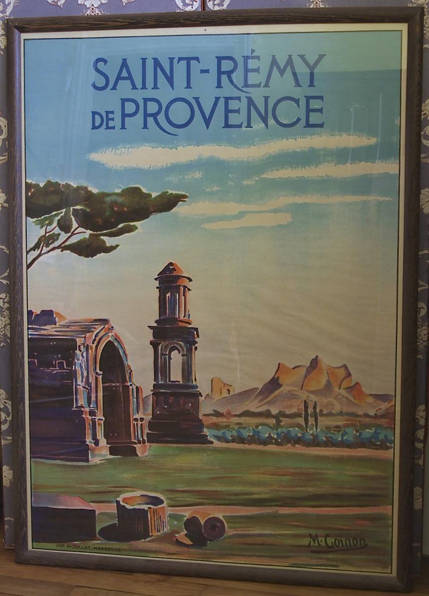 Affiche Ancienne Encadrée/ St Rémy De Provence