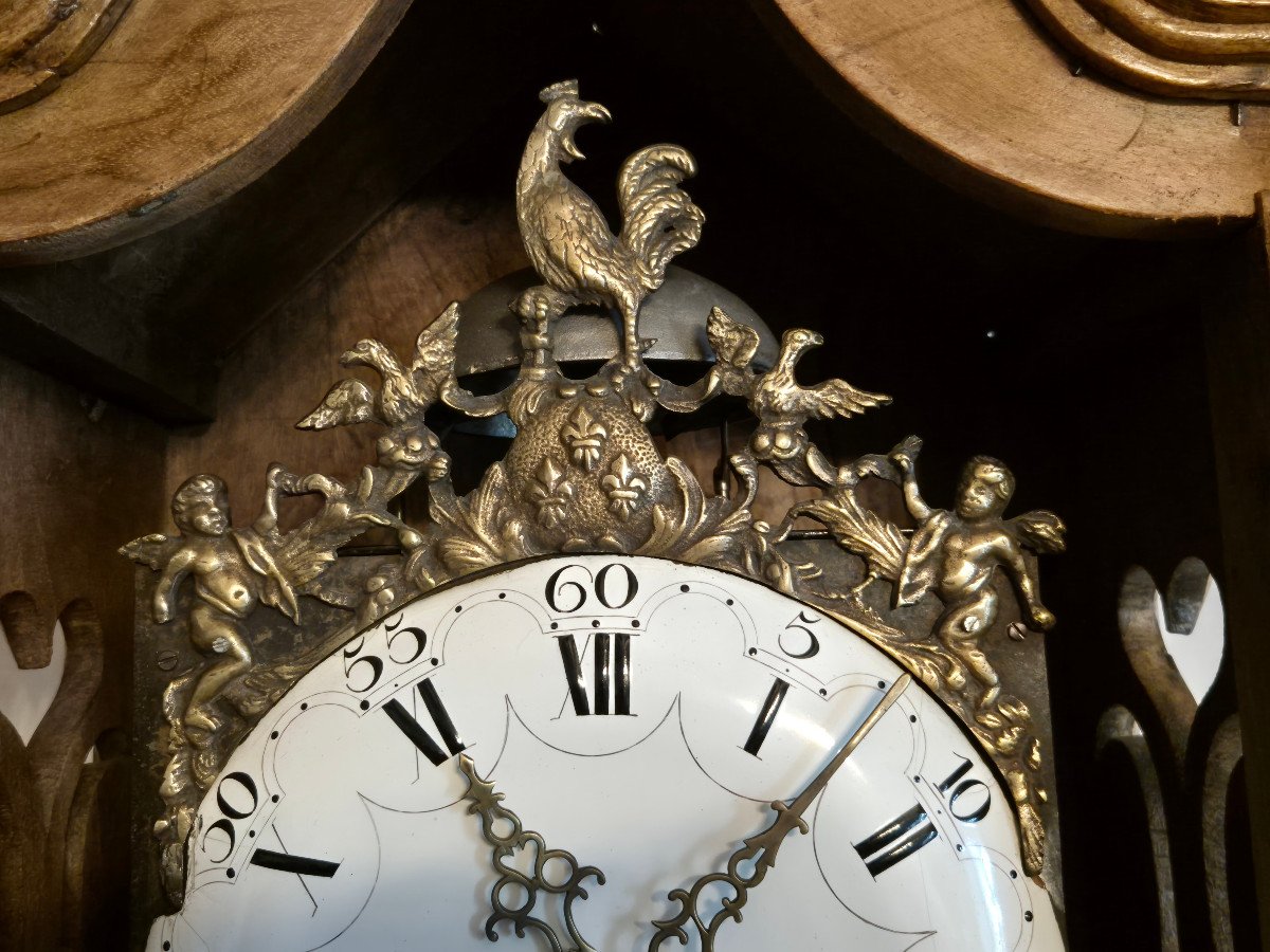 Horloge De Parquet XVIII ème-photo-6