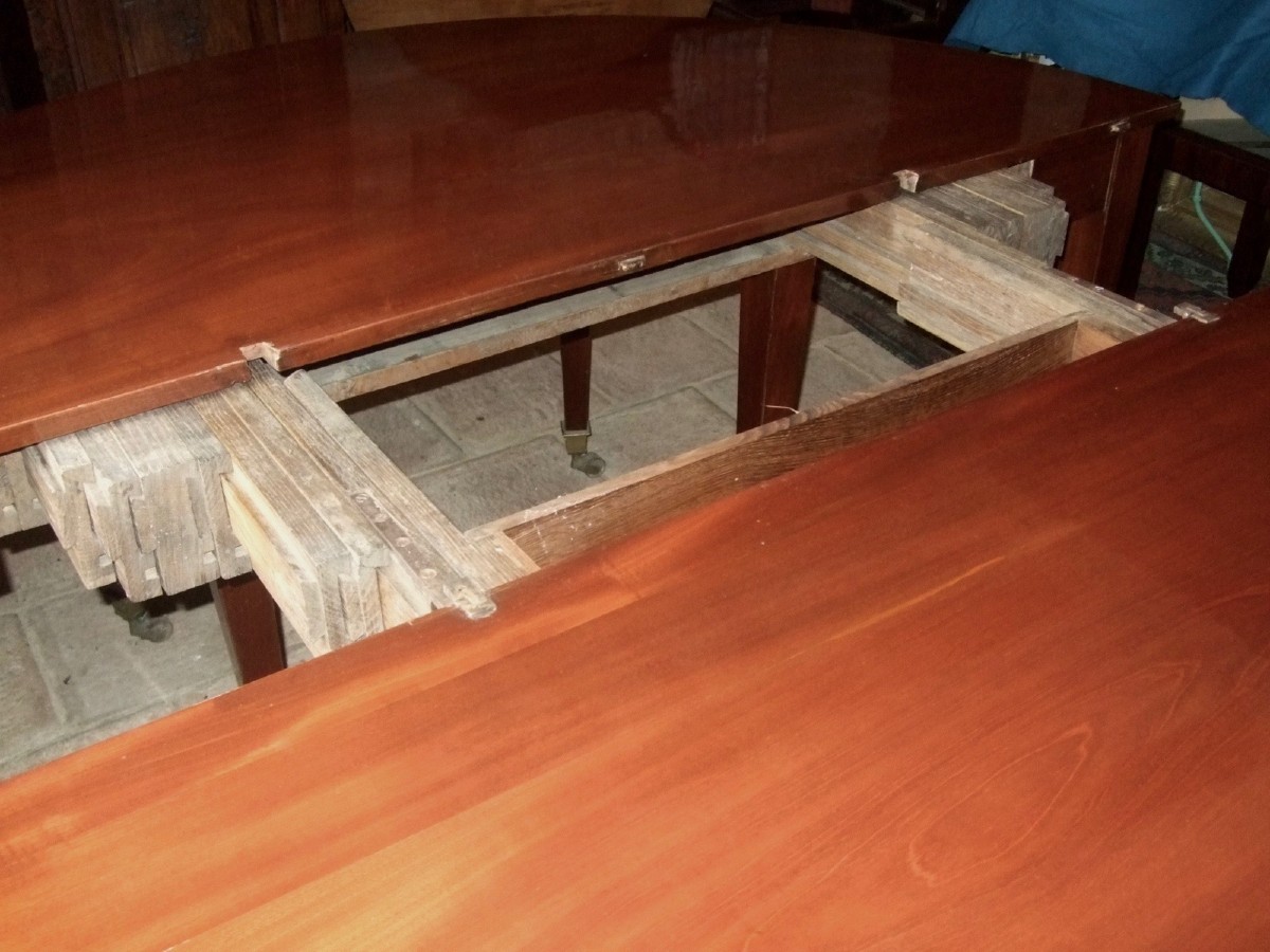 Table Portefeuille en Acajou  Début XIXè-photo-1