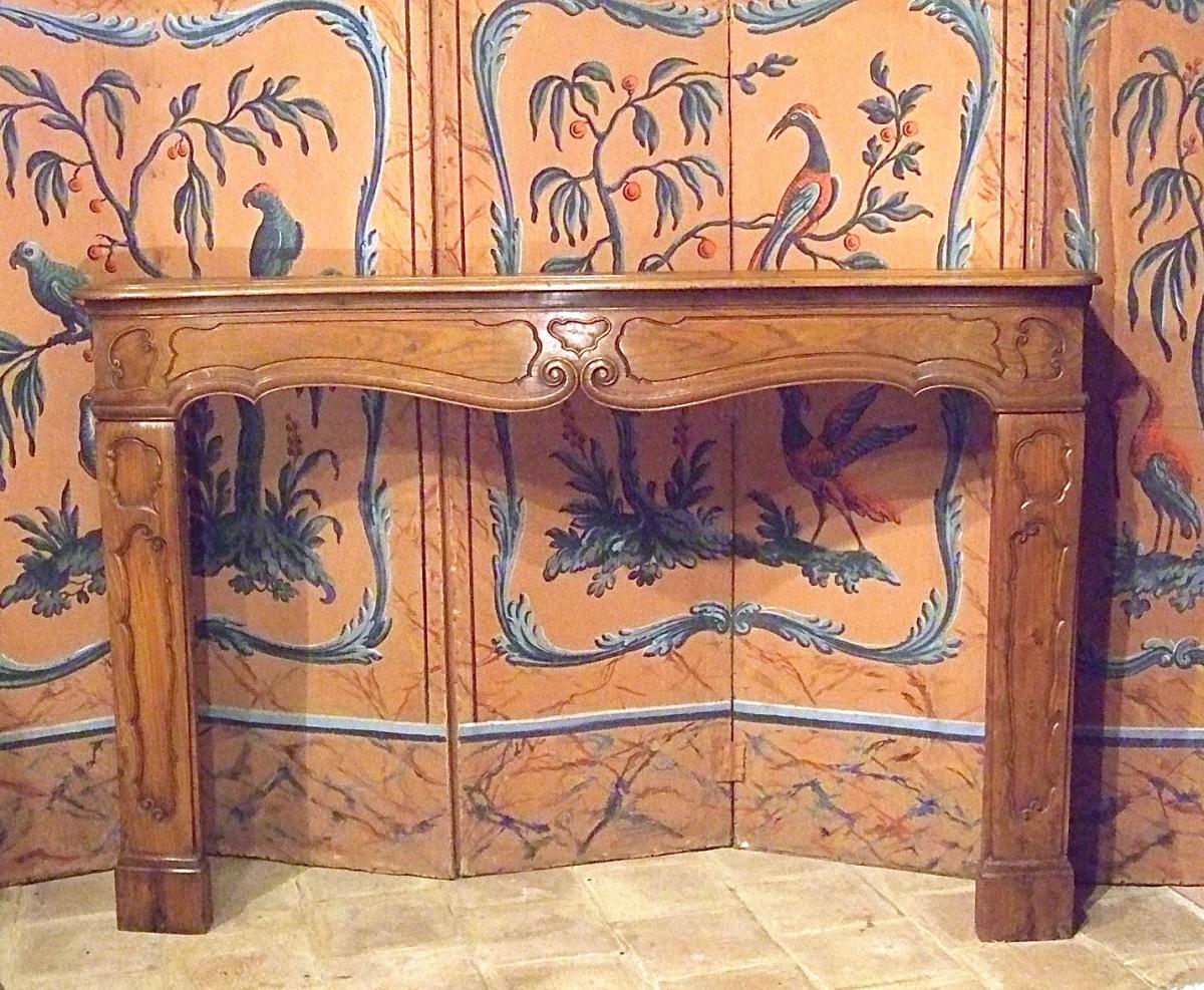 18th Century  Wood Mantel