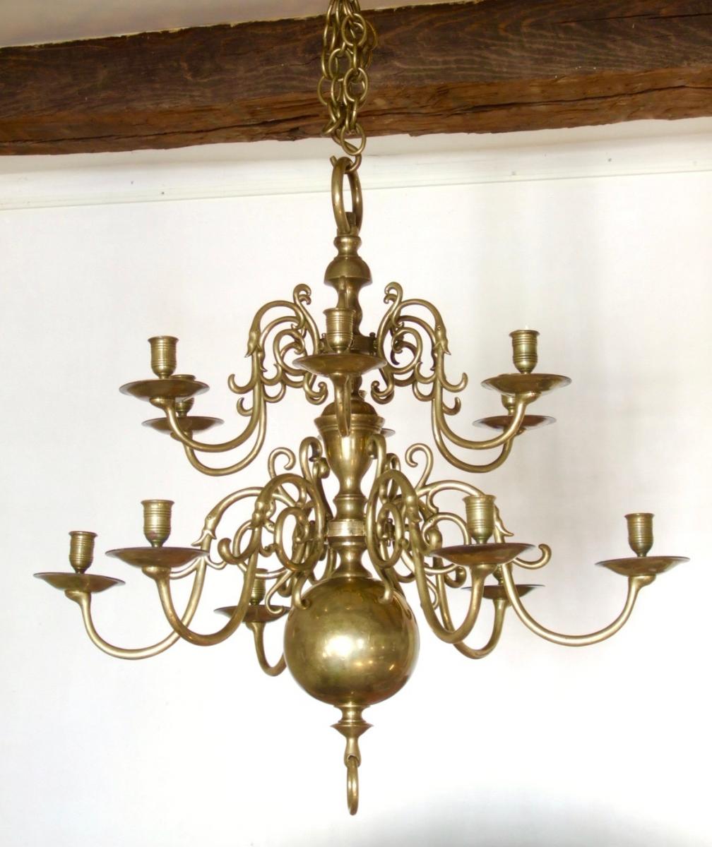 Lustre Hollandais 18/19è-photo-3
