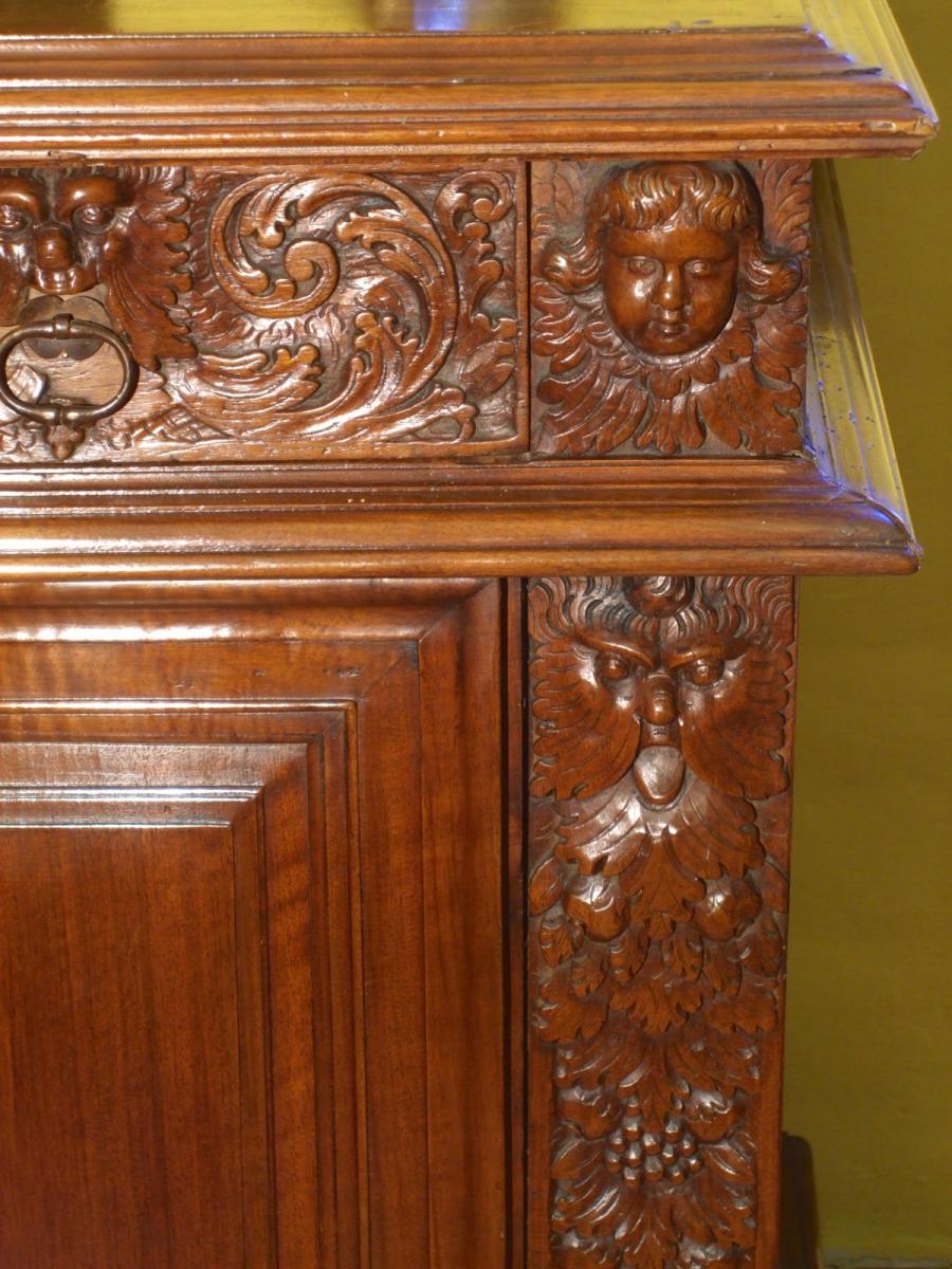 Buffet Louis XIII Walnut-photo-4