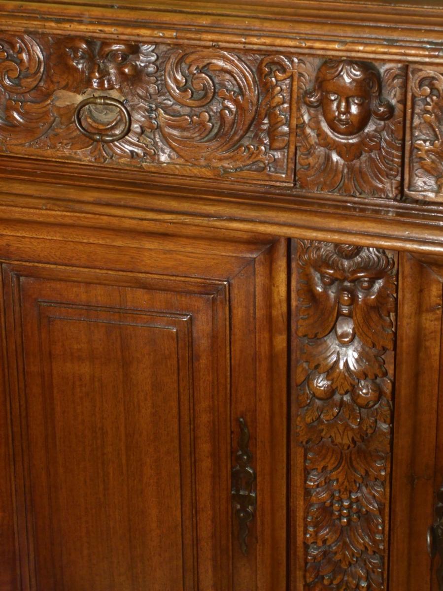 Buffet Louis XIII Walnut-photo-2