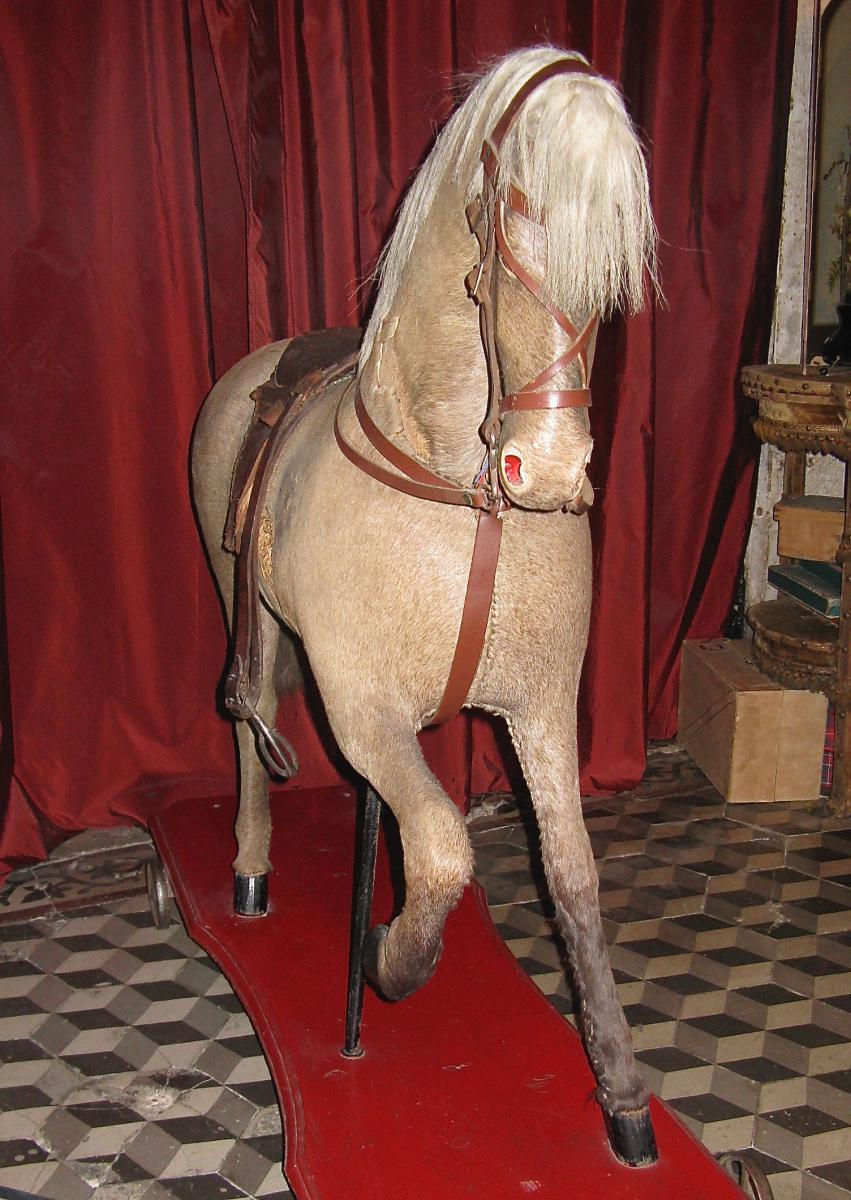 Grand Horse Toy Circa 1900-photo-2