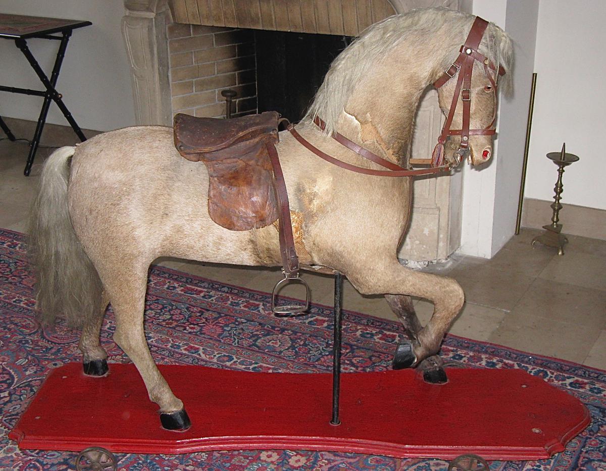 Grand Horse Toy Circa 1900-photo-4