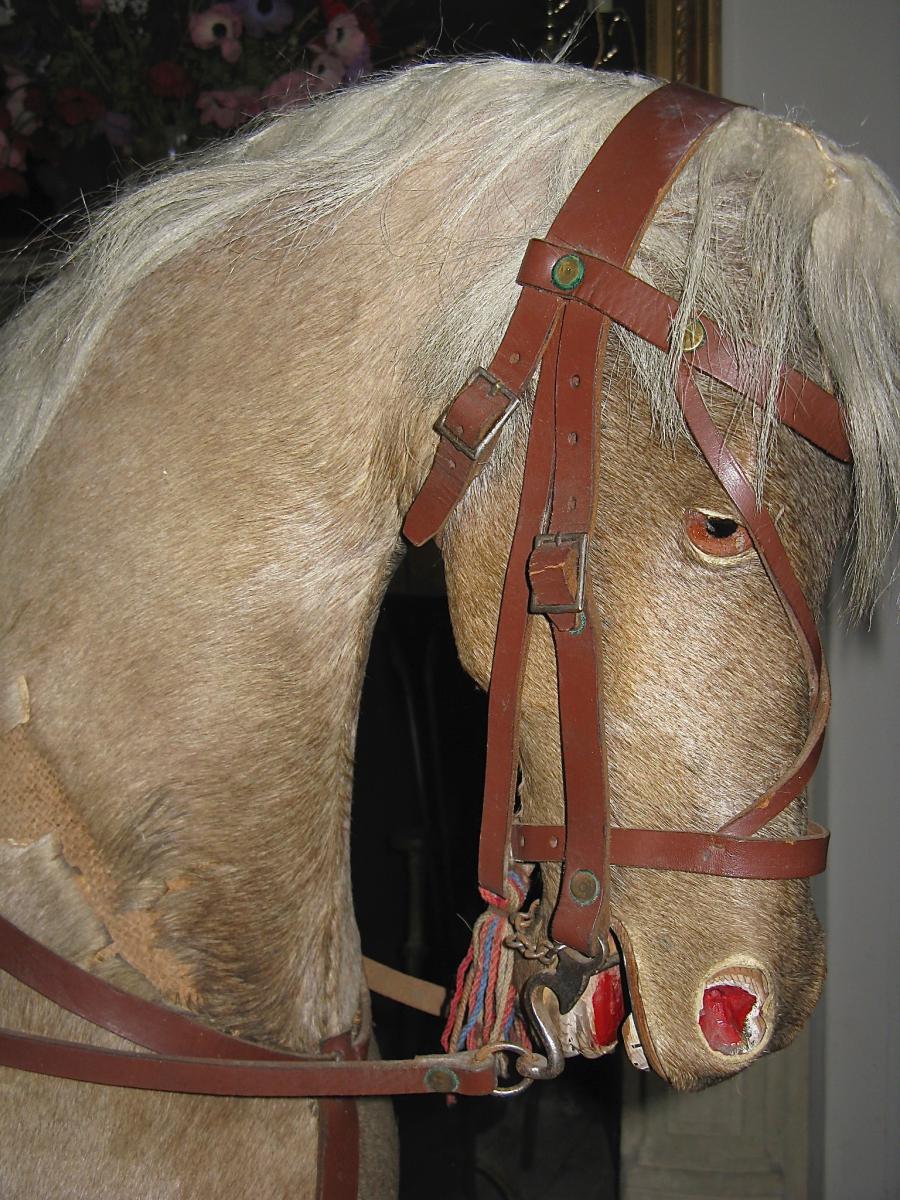 Grand Horse Toy Circa 1900-photo-2