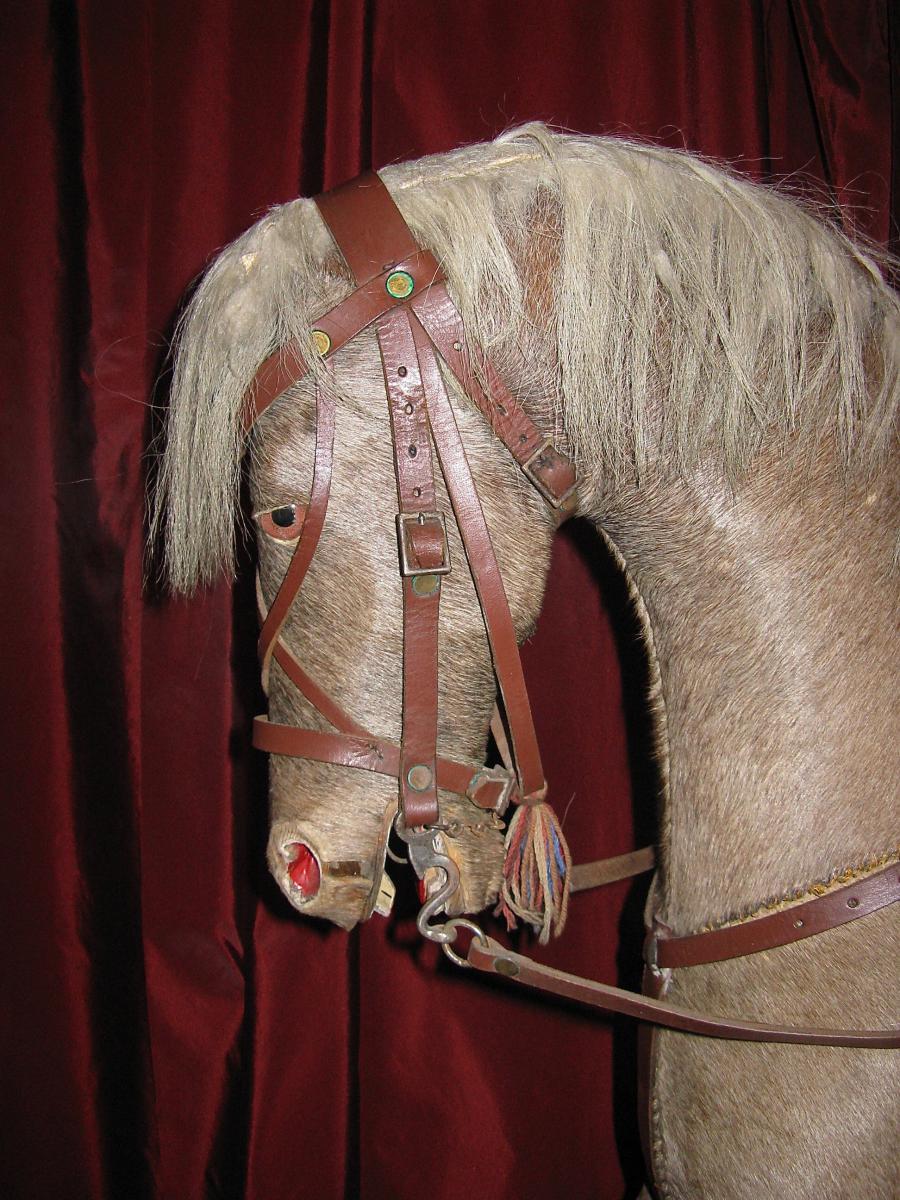 Grand Horse Toy Circa 1900-photo-4