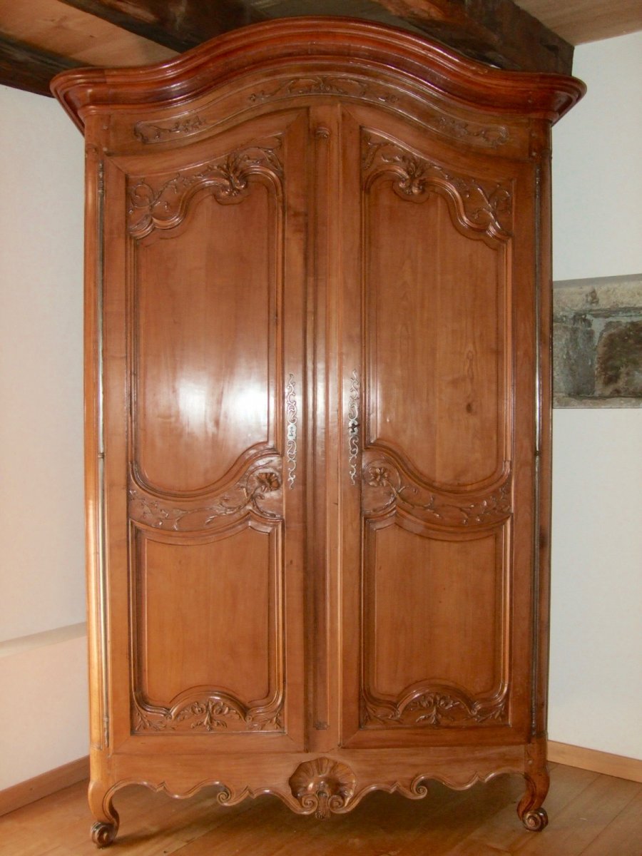 Armoire XVIIIè En Merisier Bordeaux - Charentes