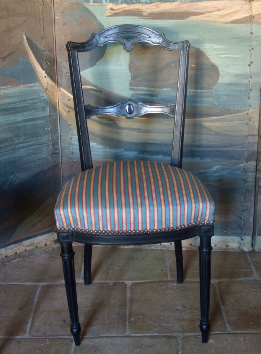 Six Chaises Napoléon III-photo-1