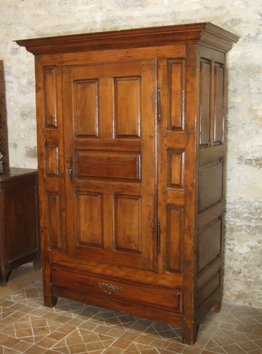 17th Century One Door Wardrobe