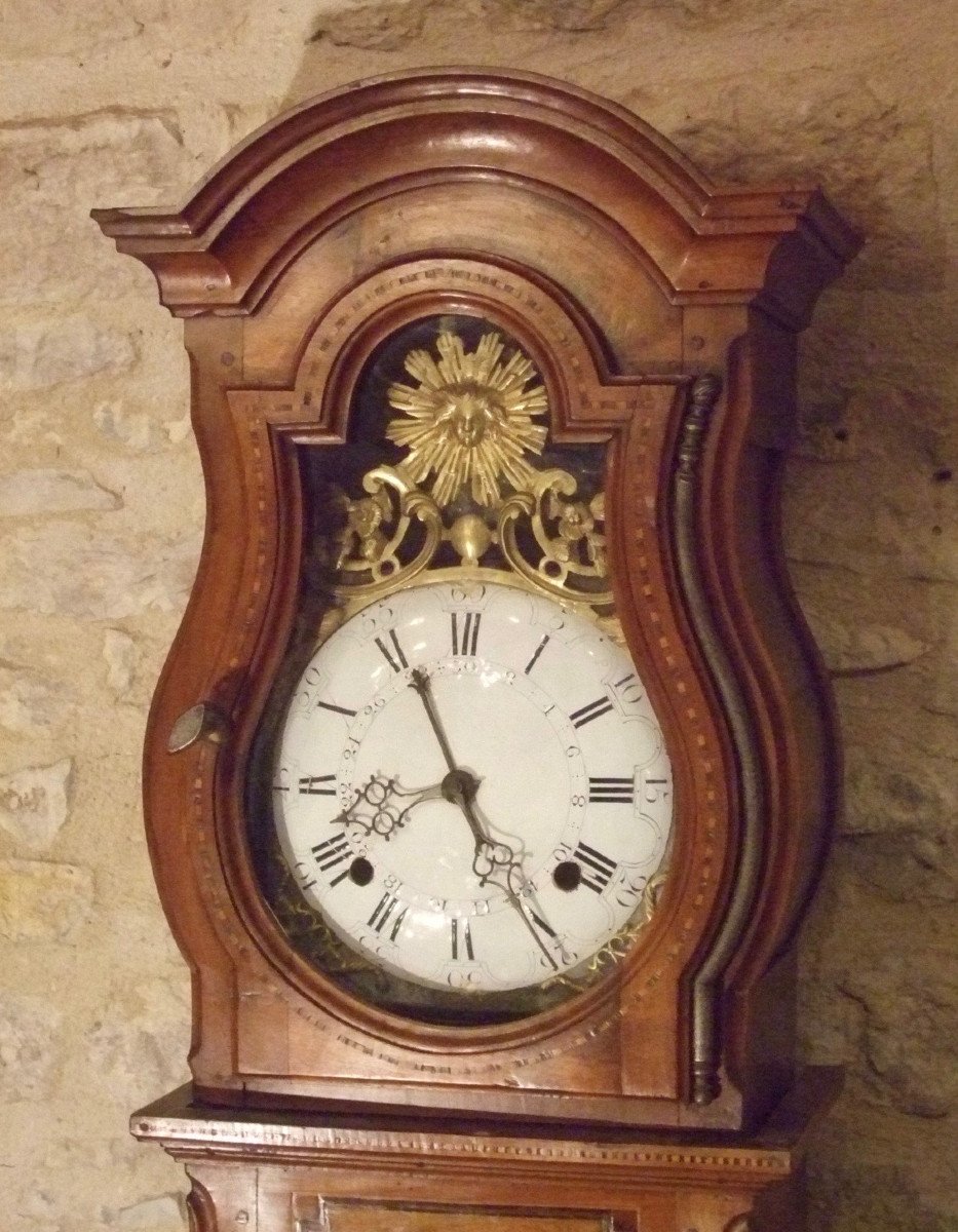 Horloge Bressane fin du XVIIIè-photo-2