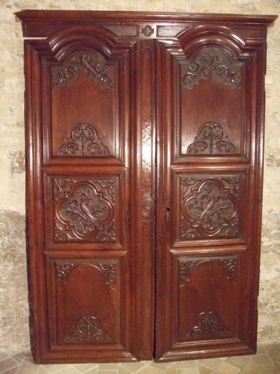 18th Century Rennes Cabinet Doors