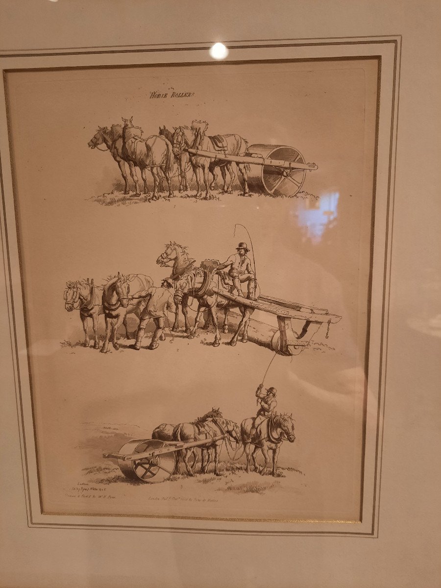 Two English Engravings From The XIXth Century.-photo-3