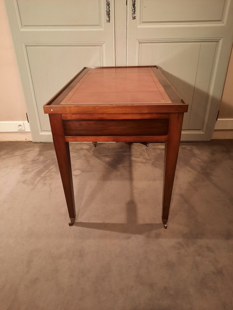 Game Table Called Tric-trac In Mahogany From The Restoration Period.-photo-2