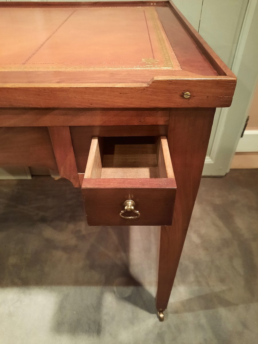 Game Table Called Tric-trac In Mahogany From The Restoration Period.-photo-4