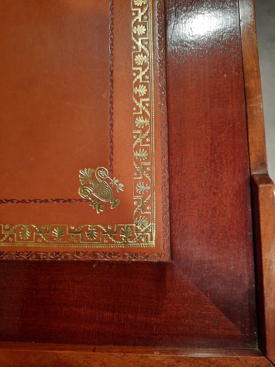 Game Table Called Tric-trac In Mahogany From The Restoration Period.-photo-7