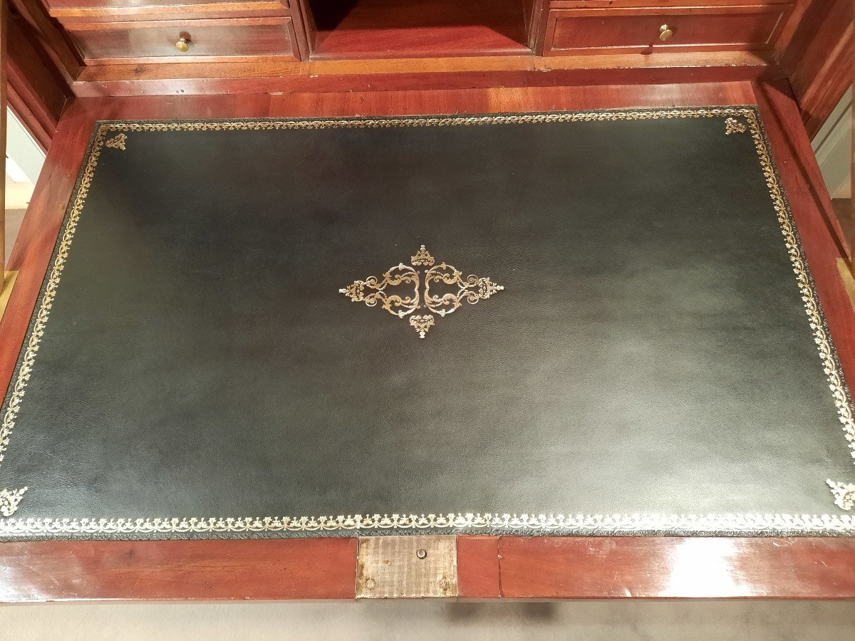 Secrétaire En Acajou D’époque Louis XVI.-photo-2