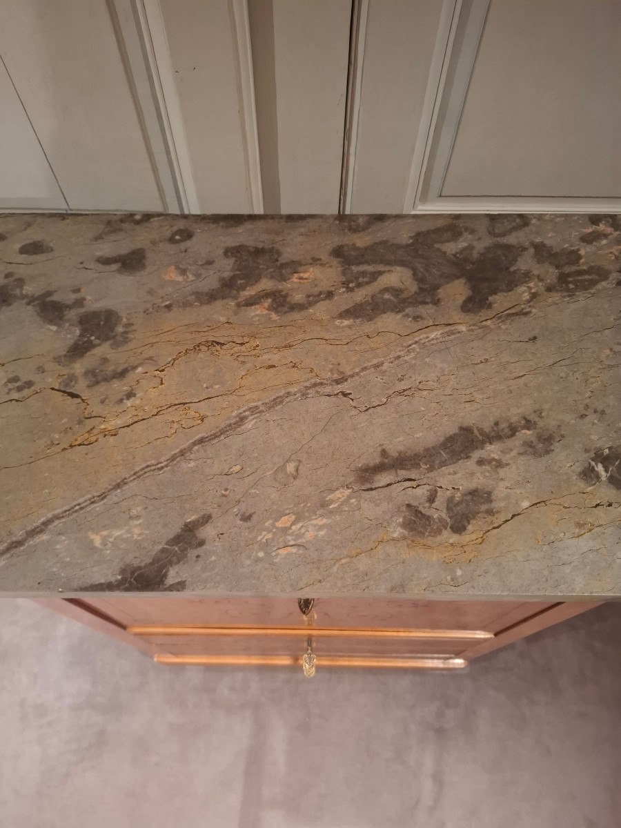 Secrétaire Charles X  d’époque XIXème siècle.-photo-3