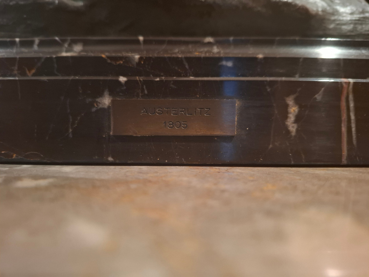 Grande sculpture de Napoléon Ier à cheval, d’époque XIXème siècle, signé R. Nannini.-photo-7