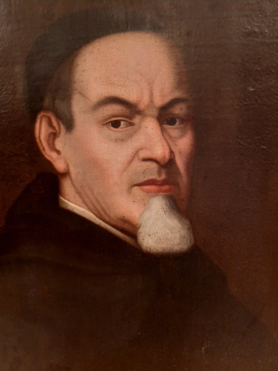Portrait Of An Ecclesiastic From The Eighteenth Century.-photo-2