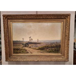 Landscape Signed Henri Saintin