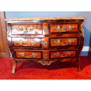 A Louis XV-period Marquetry Chest-coffin.