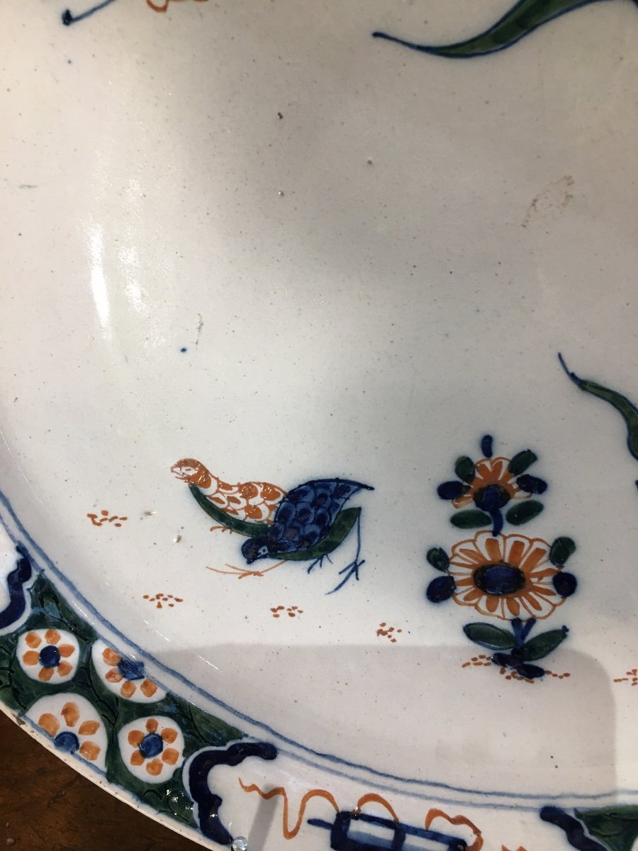 Plat Faïence De Delft 17 Eme-photo-2