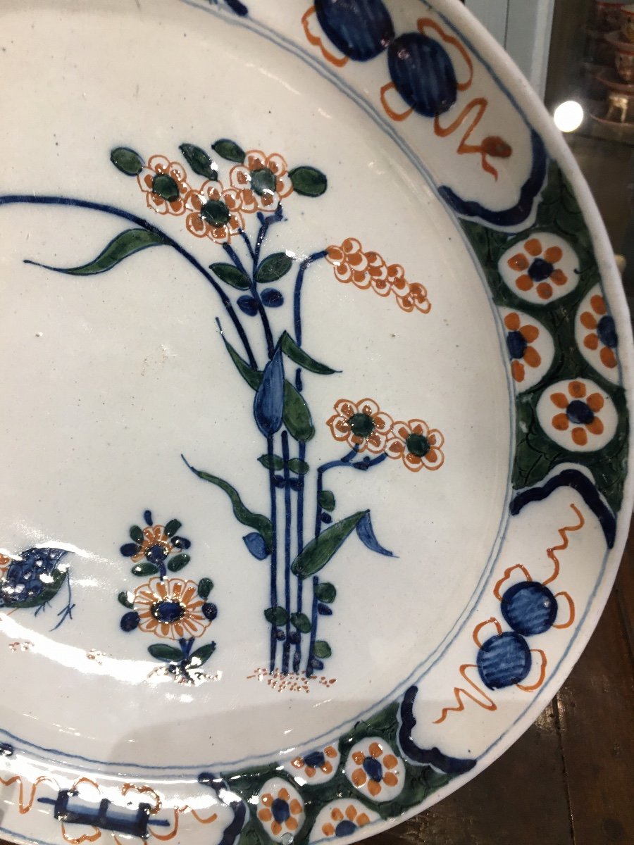 Plat Faïence De Delft 17 Eme-photo-3