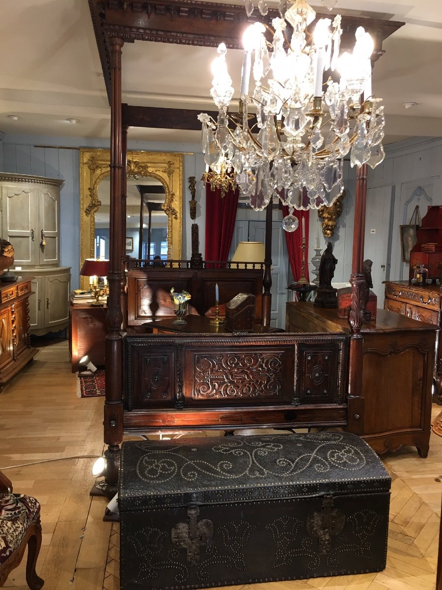 Haute-epoque Four-poster Bed 17 Eme