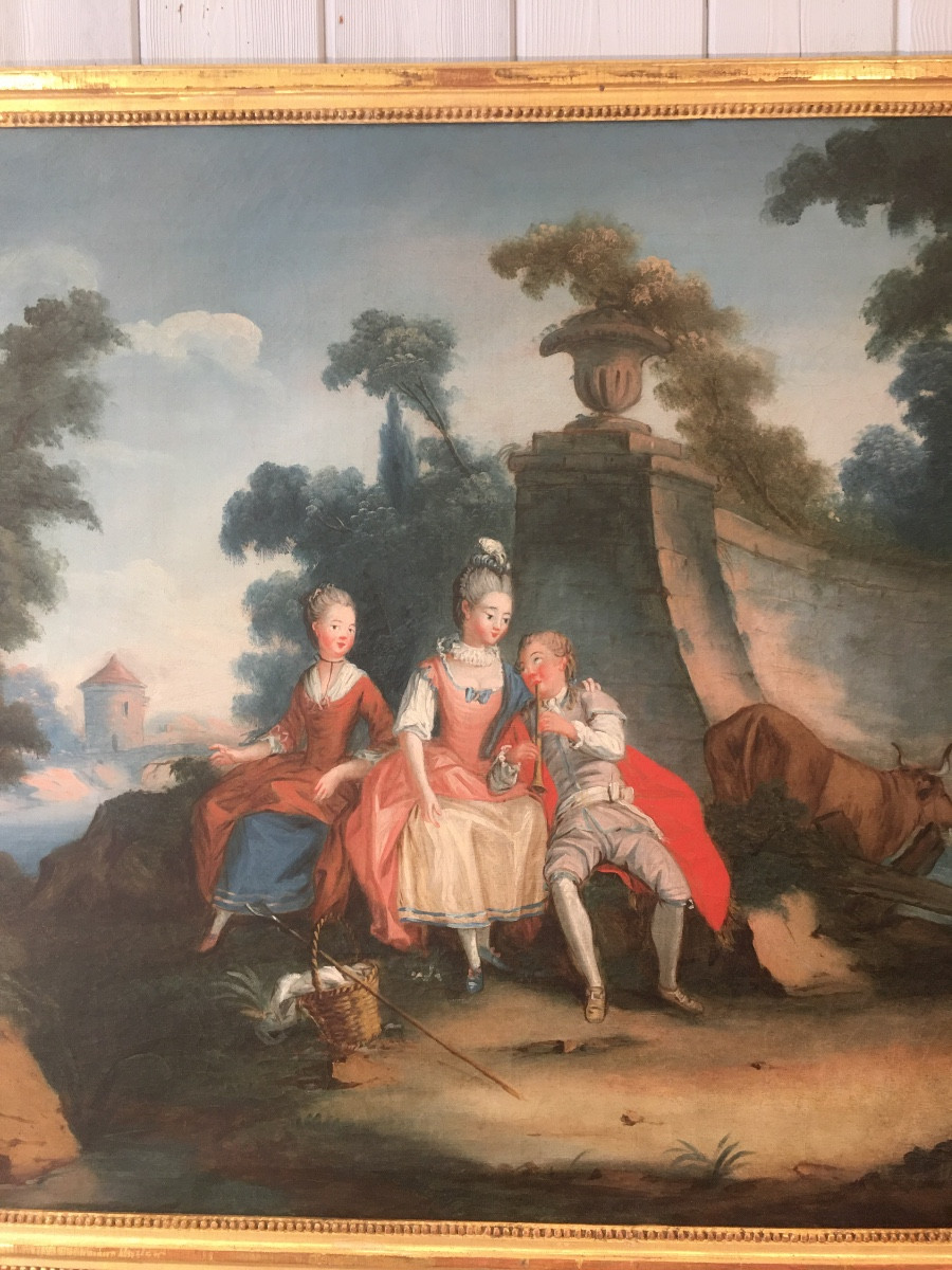 Trumeau Louis XVI Period 18th-photo-2