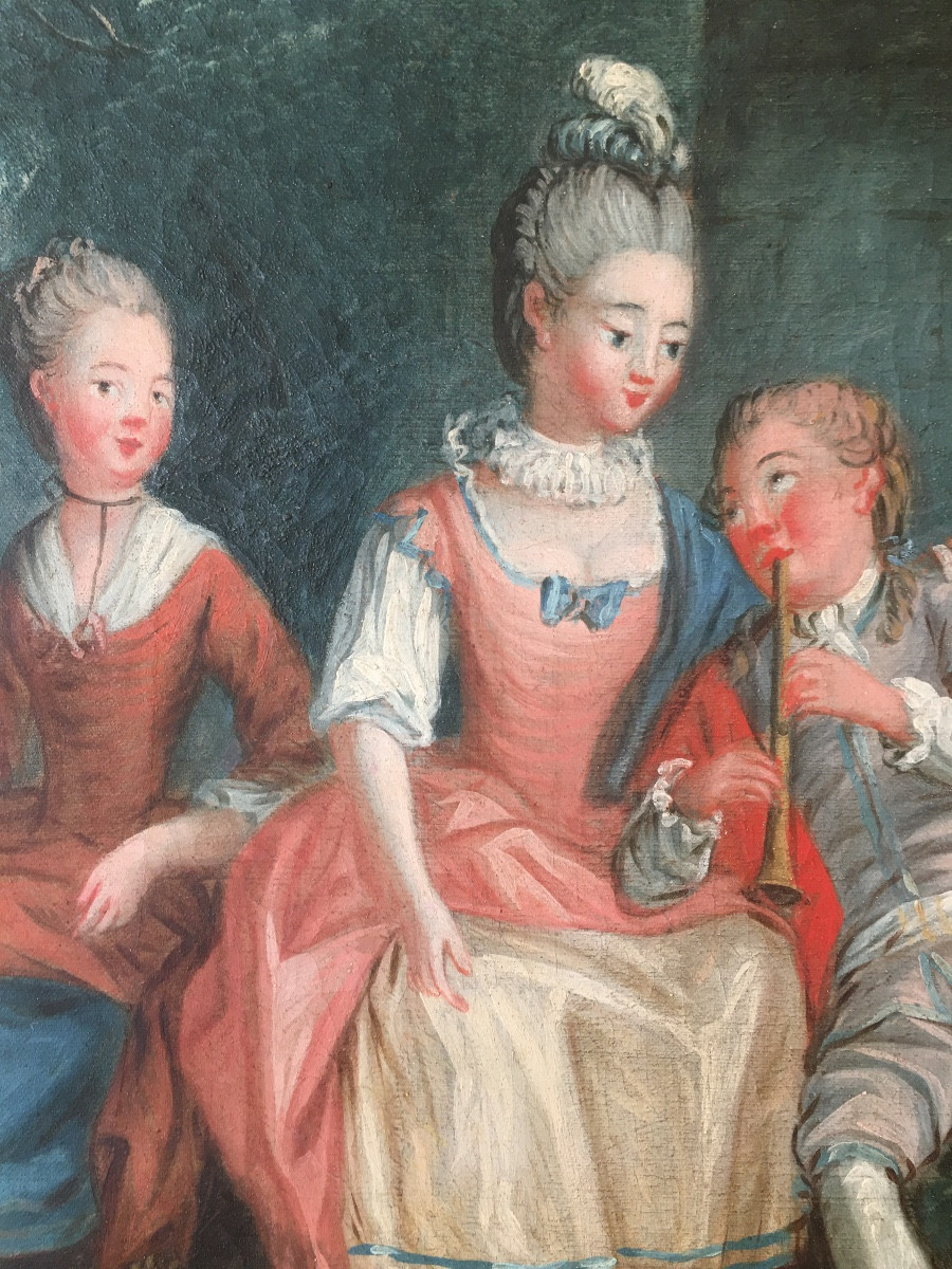 Trumeau Louis XVI Period 18th-photo-3
