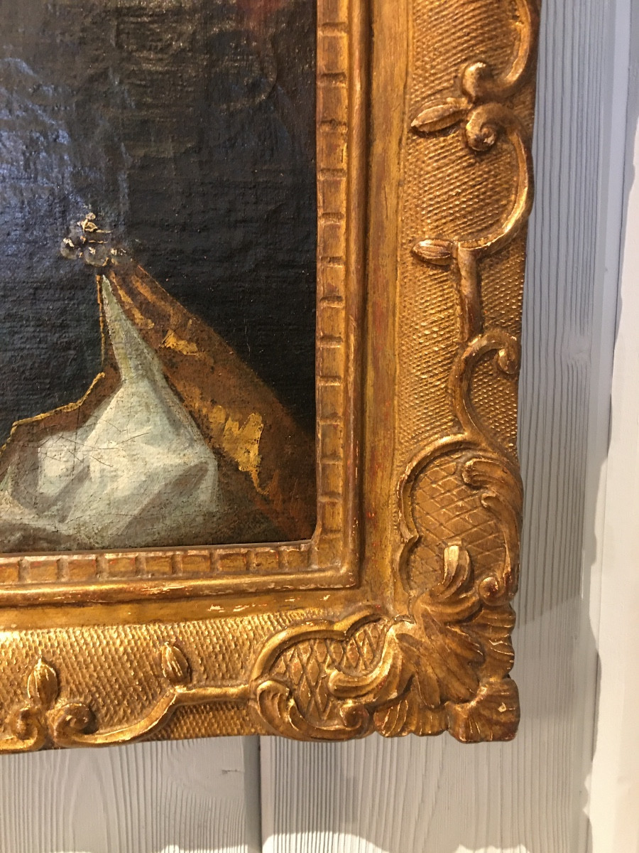 Portrait Of A Noble Lady Ec.fr Early 18th Century-photo-1